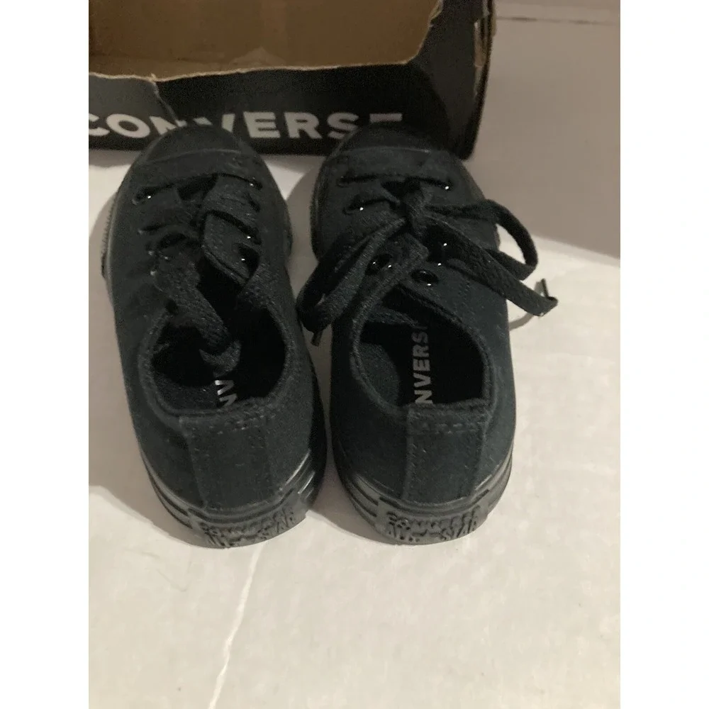 Converse All Star Boys 11 Little Kids Low Top Shoes 314786F  Black j323